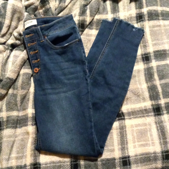 ZCOJEANS PREMIUM MID-RISE SKINNY JEANS - Picture 1 of 2
